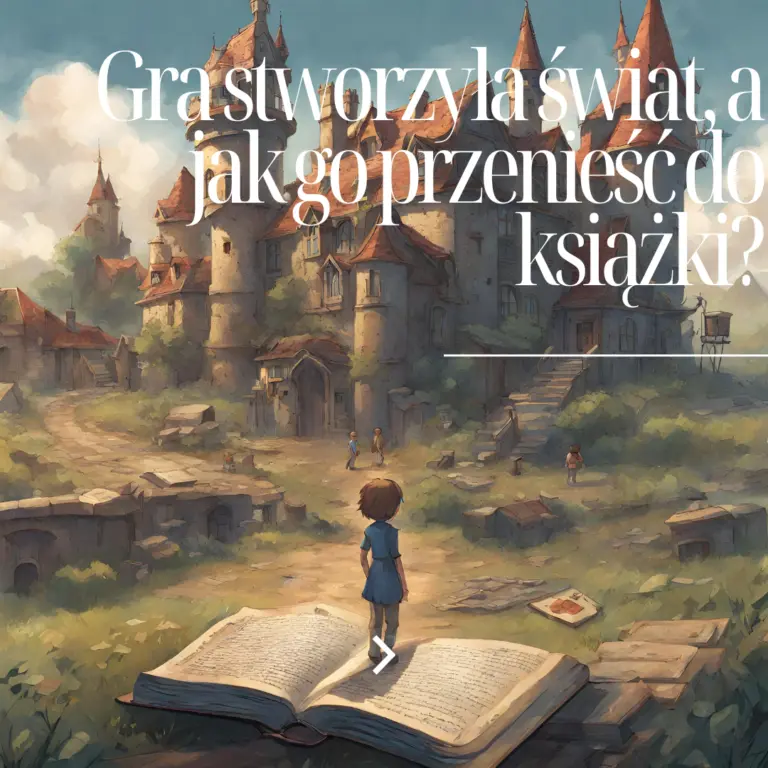 Gra stworzyła świat, a jak go przenieść do książki