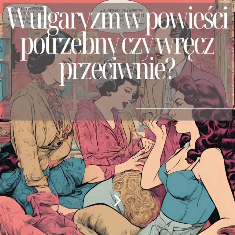 Wulgaryzm w powieści – potrzebny czy wręcz przeciwnie?